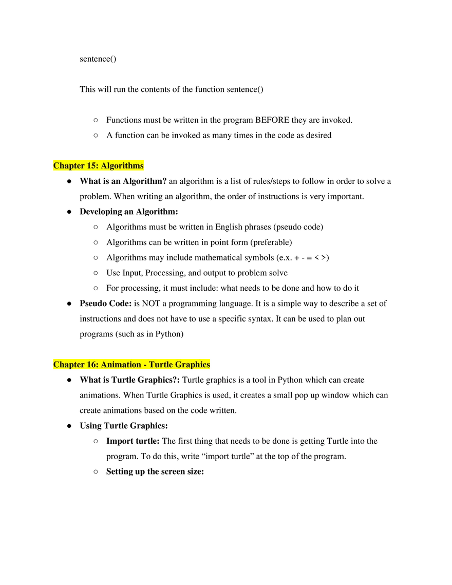 Course Study Guide for Computer Studies Python - Page 16