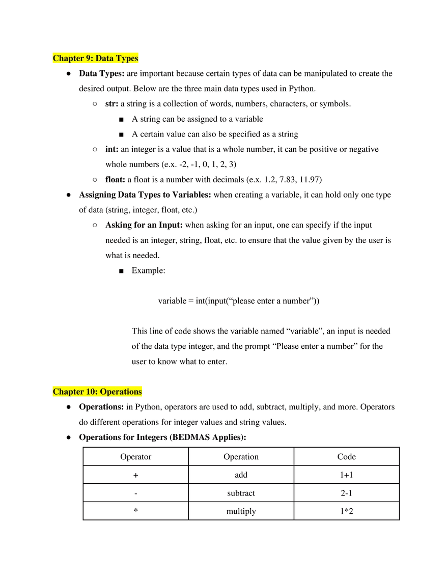 Course Study Guide for Computer Studies Python - Page 3