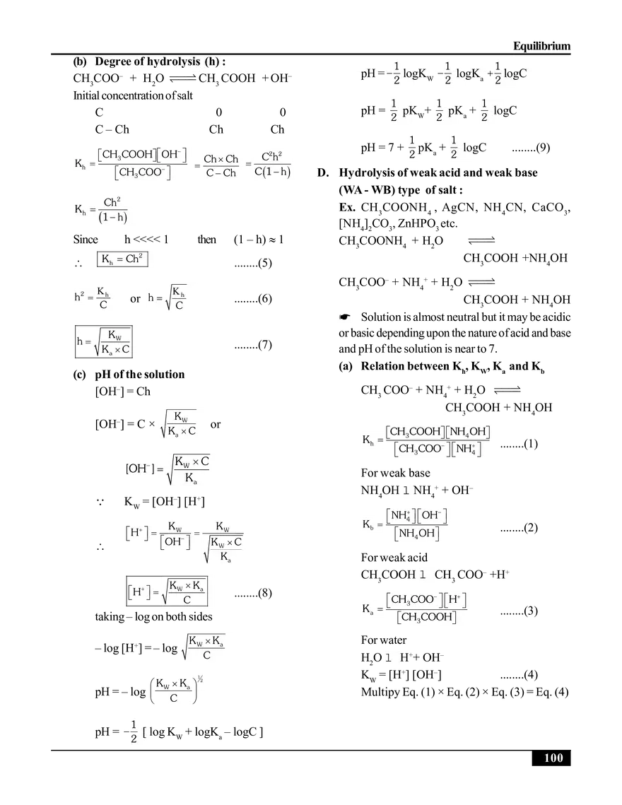Chemical Equilibrium Notes - Page 17