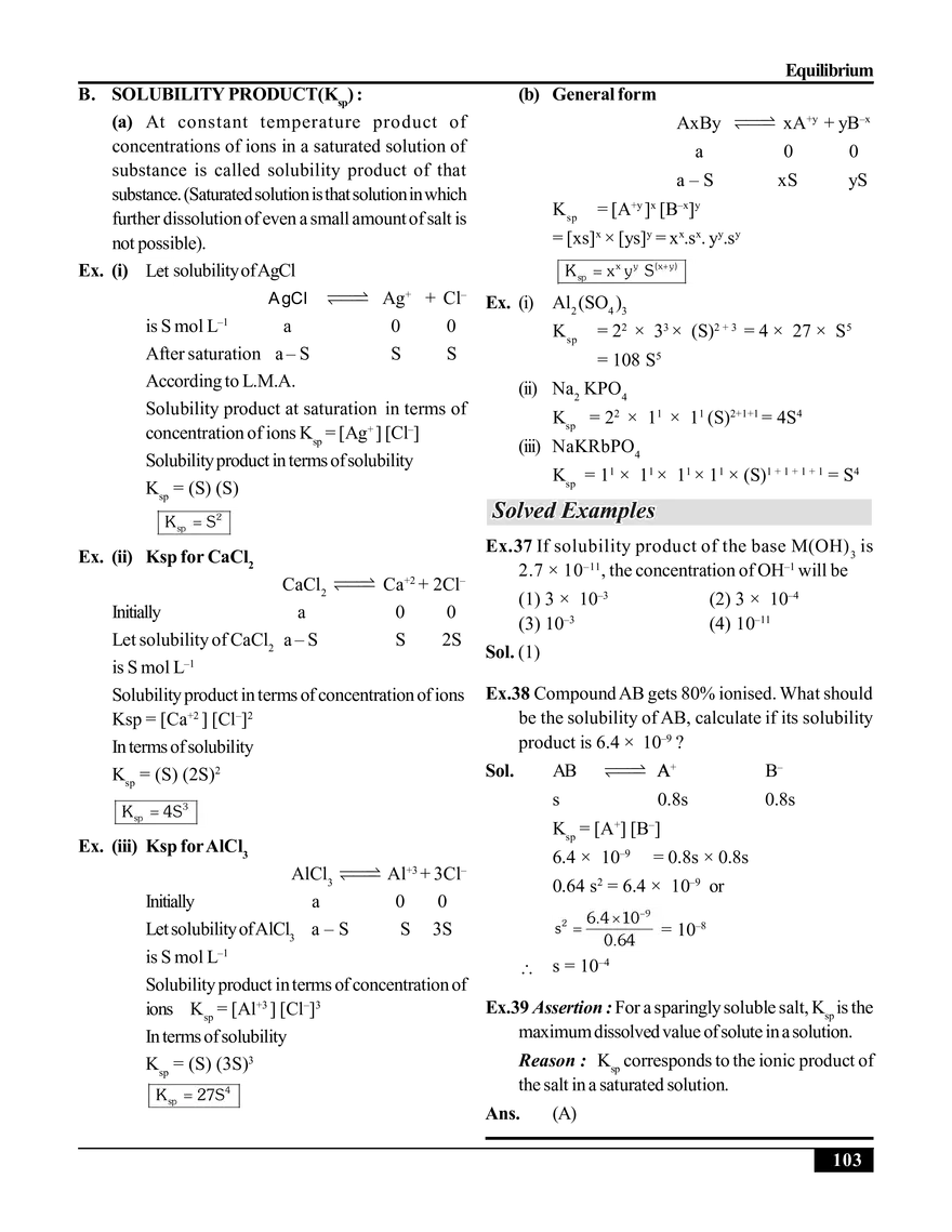 Chemical Equilibrium Notes - Page 20