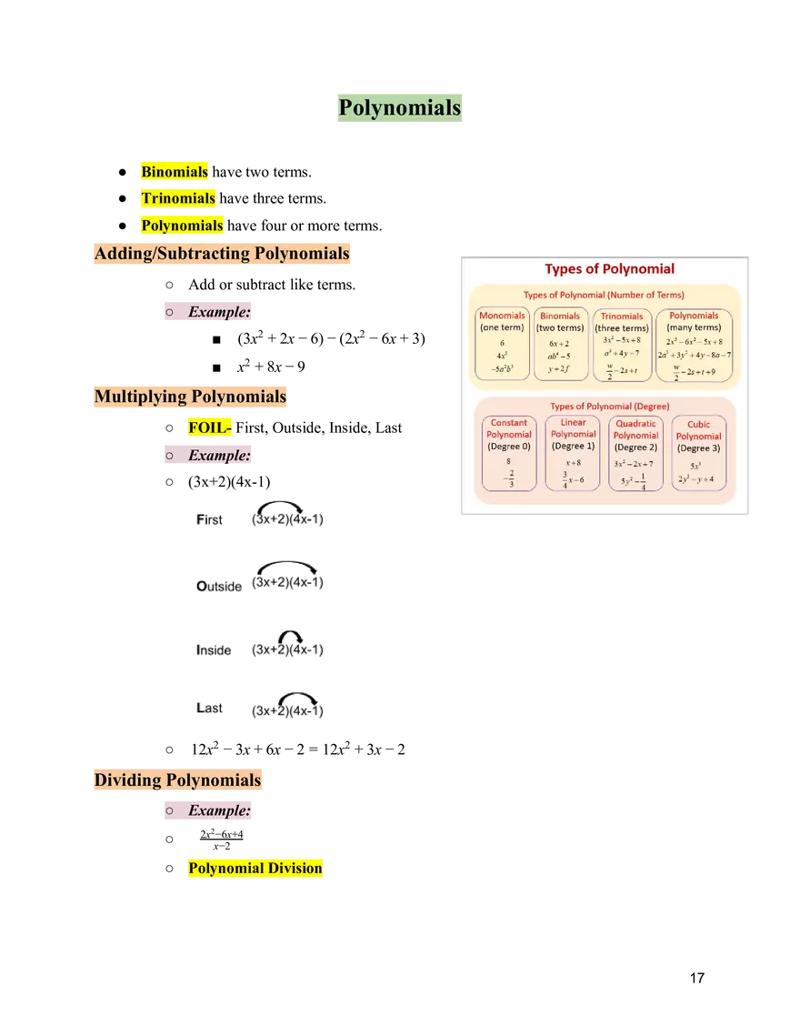 SAT Math Study Guide - Page 9