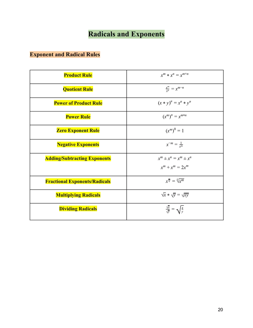 SAT Math Study Guide - Page 12