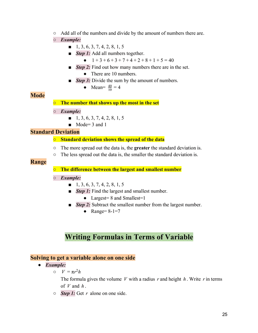 SAT Math Study Guide - Page 18