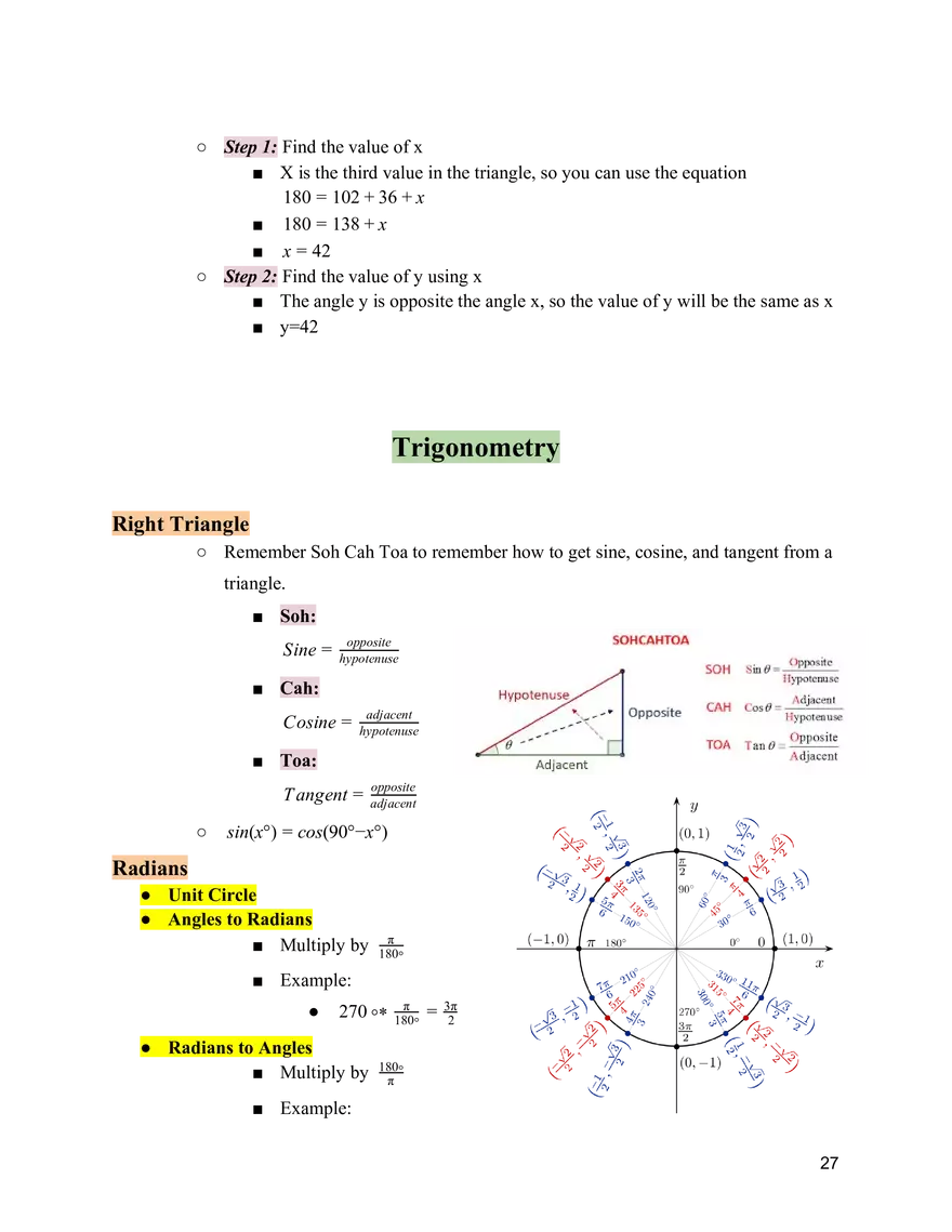 SAT Math Study Guide - Page 20