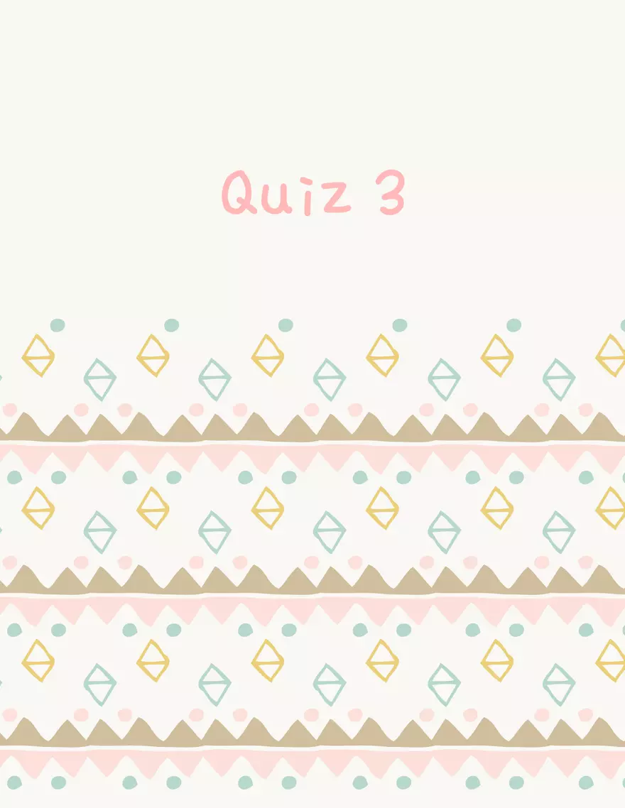 Notes Quiz 3 - Blood Vessels & Circulation - Page 1