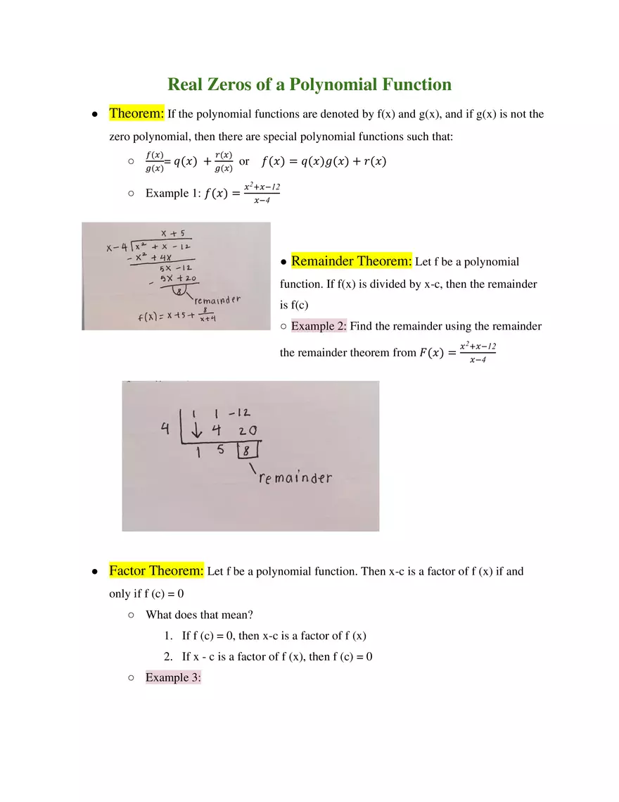 Unit 2 Library of Functions - Page 16