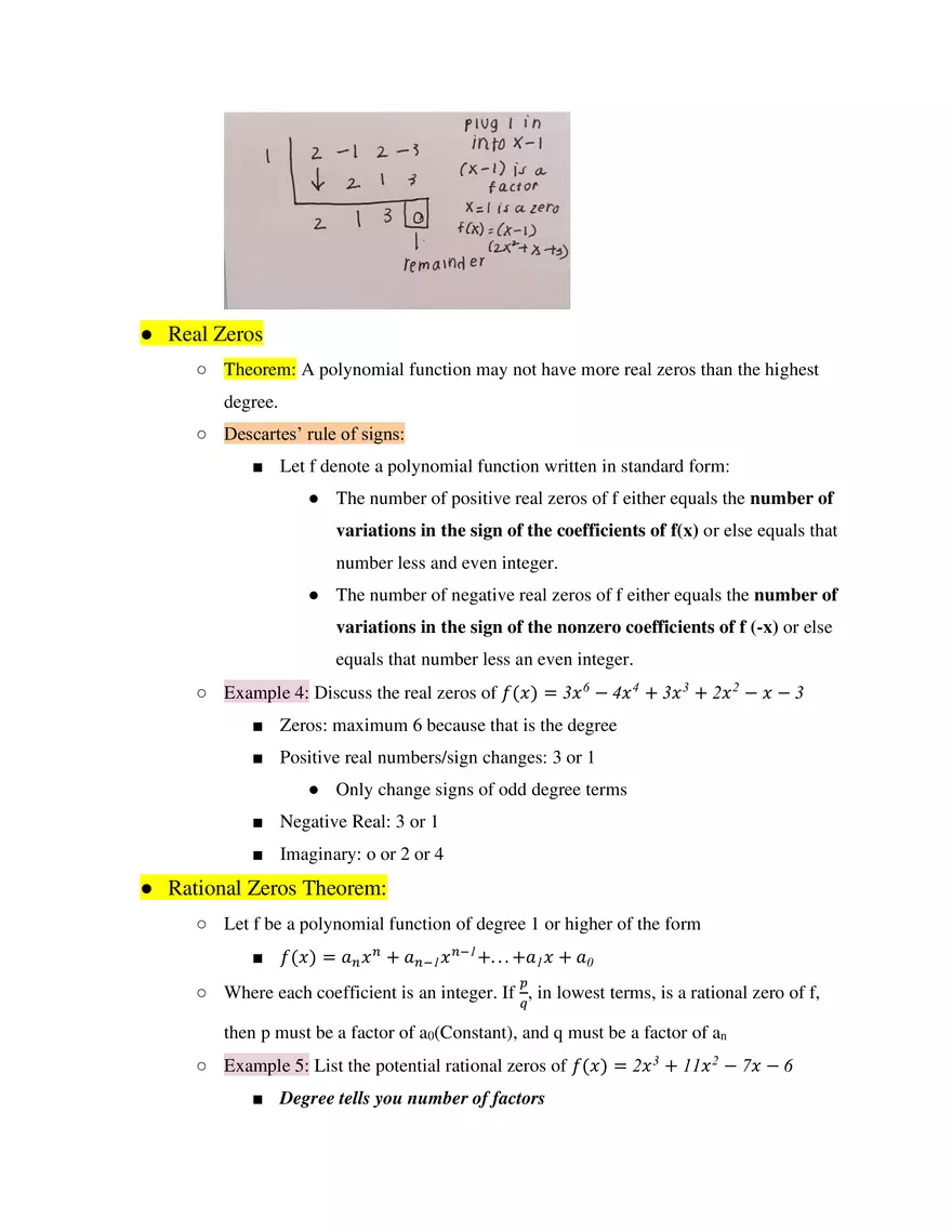 Unit 2 Library of Functions - Page 17