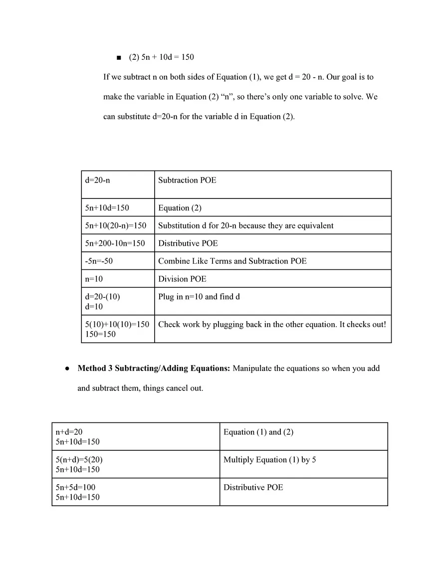 Algebra 1 Study Guide - Page 7