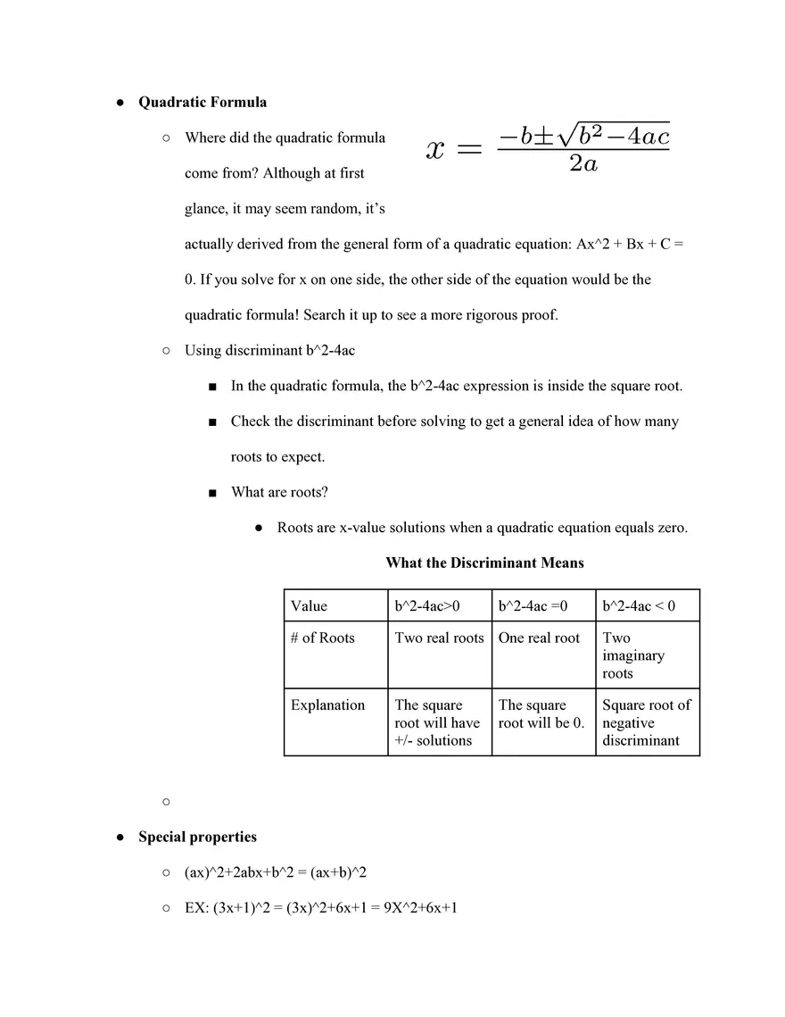 Algebra 1 Study Guide - Page 14