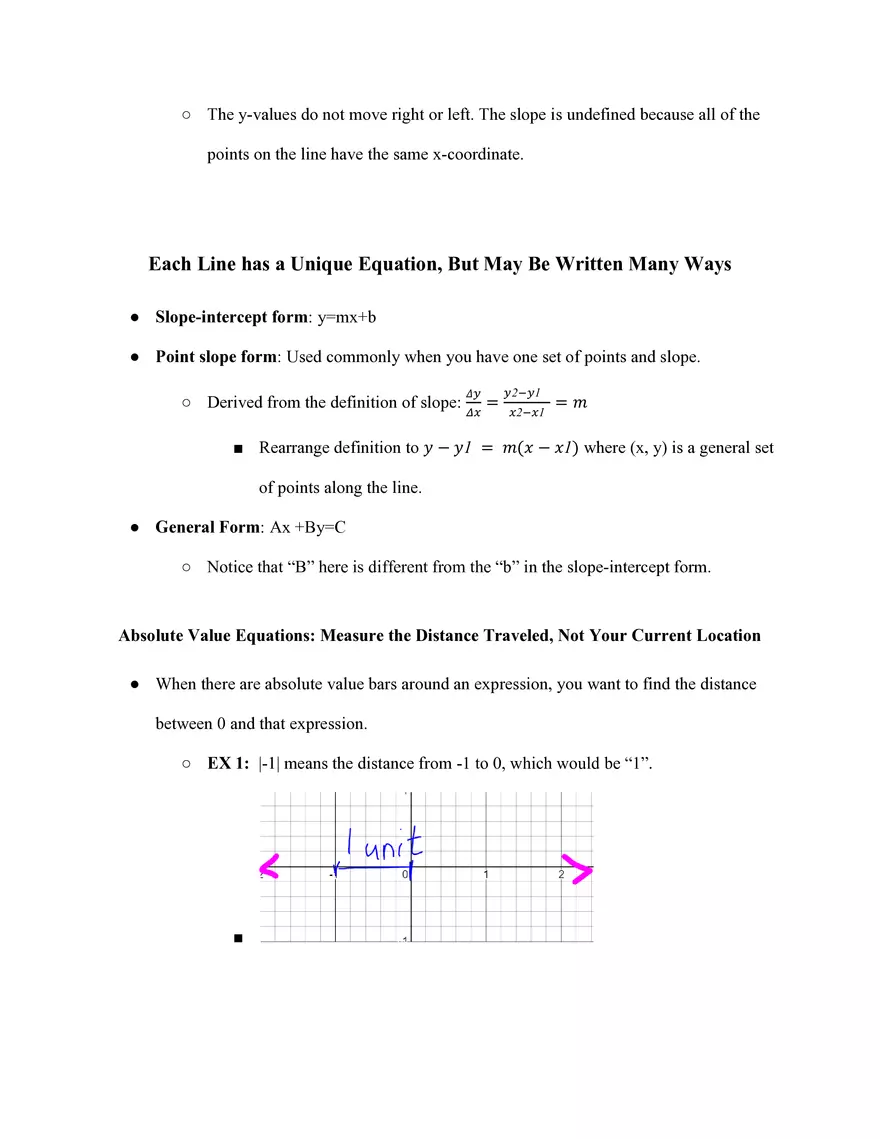 Algebra 1 Study Guide - Page 22