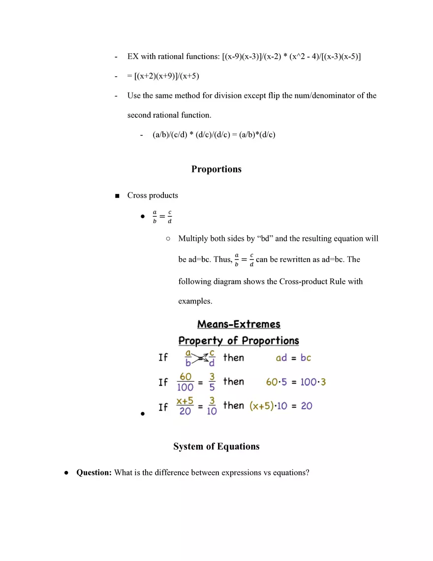 Algebra 1 Study Guide - Page 4
