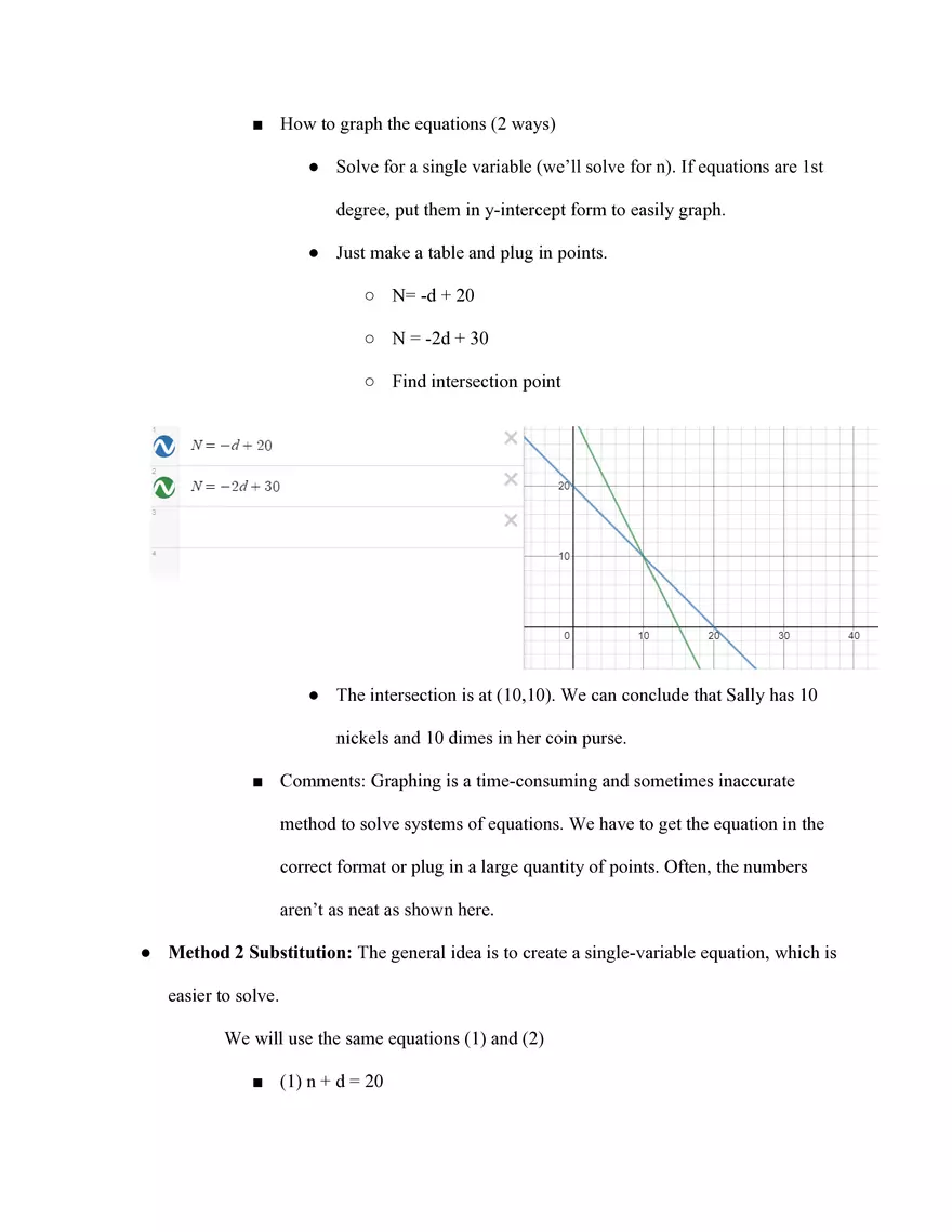 Algebra 1 Study Guide - Page 6