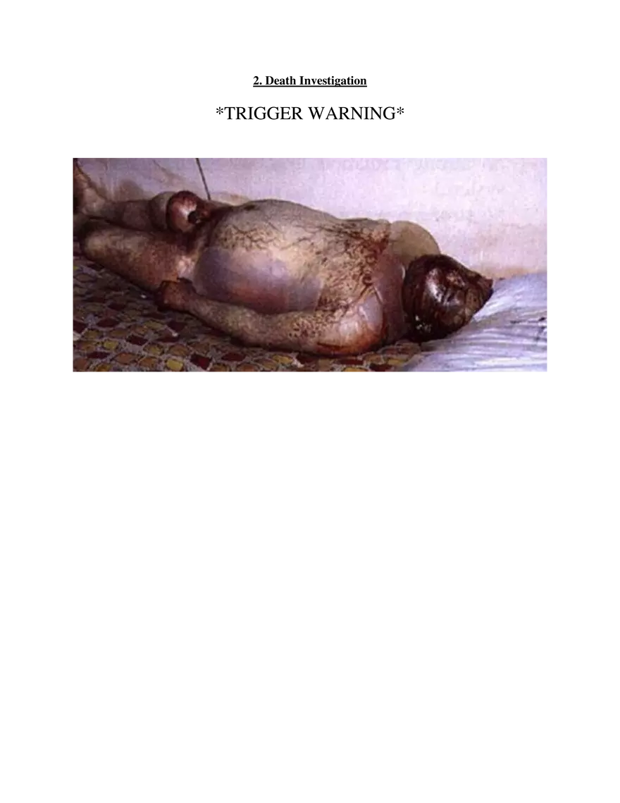 2. Death Investigation - Page 1