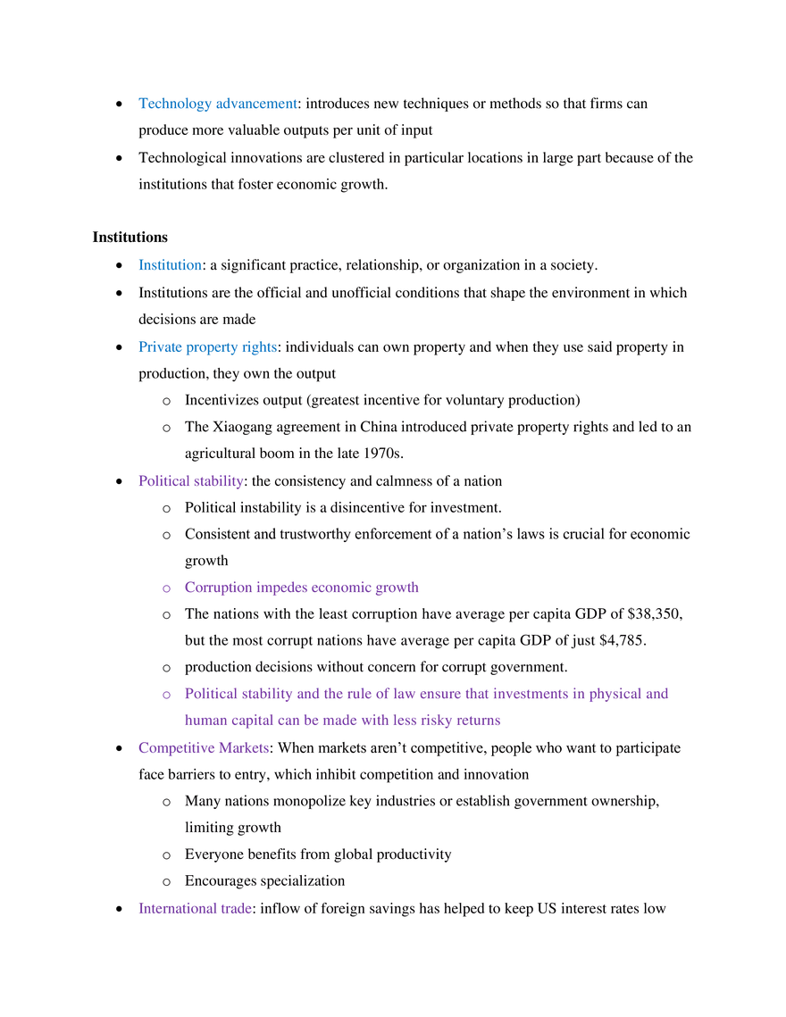 Chapter 24 Macroeconomics- Economic Growth and the Wealth of Nations - Page 3