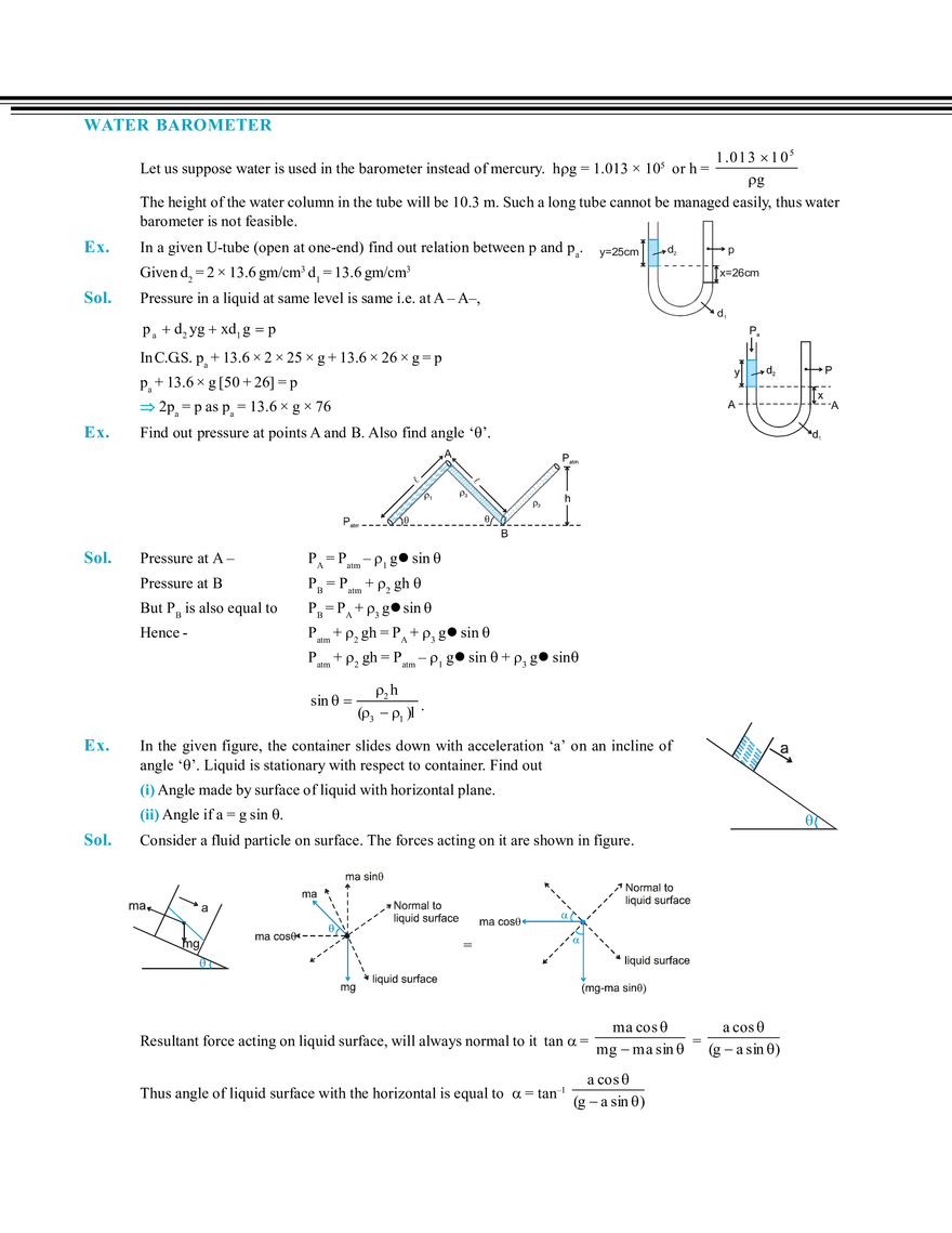 Fluid Statics - Page 10