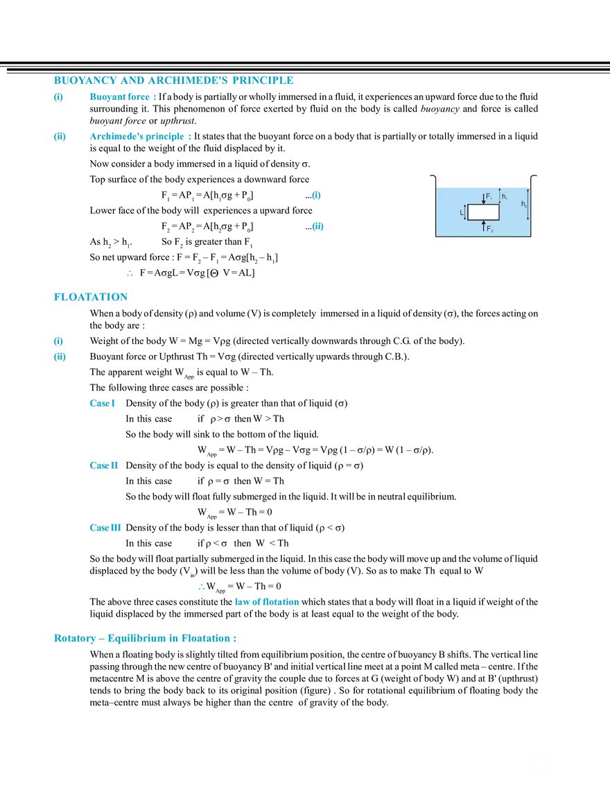 Fluid Statics - Page 3