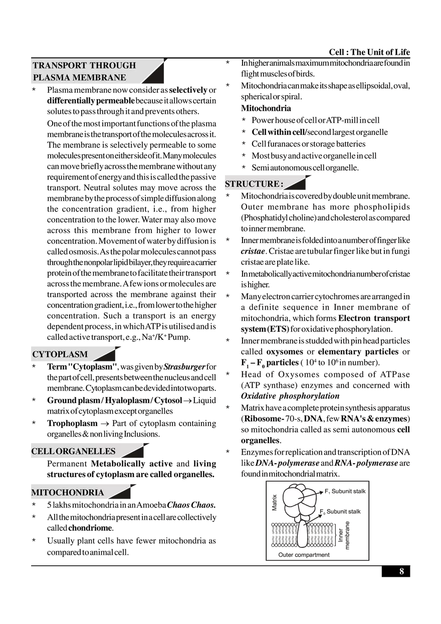 Cell  The Unit of Life - Page 18