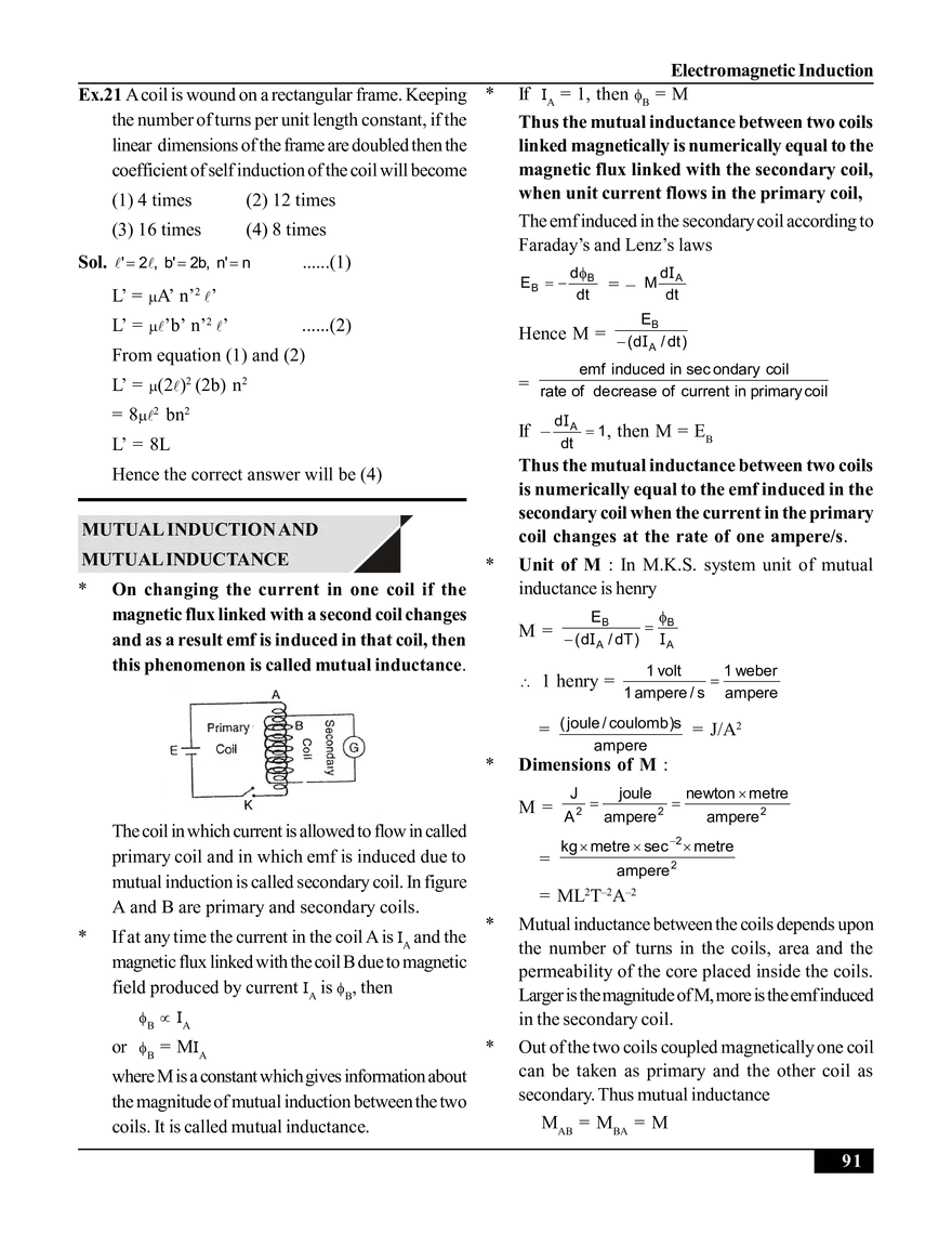 Electromagnetic Induction Study Guide - Page 7