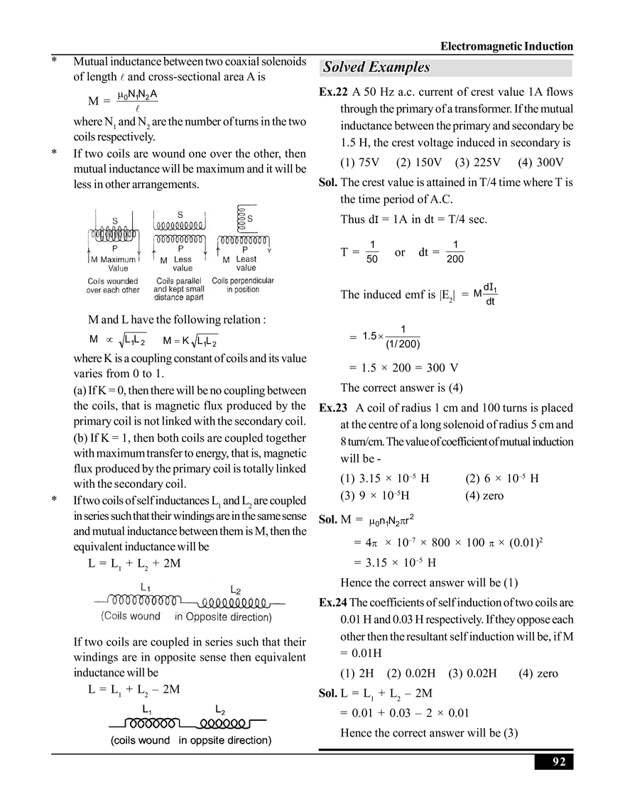 Electromagnetic Induction Study Guide - Page 8
