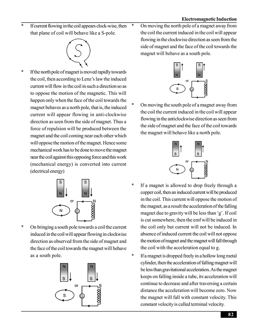 Electromagnetic Induction Study Guide - Page 17