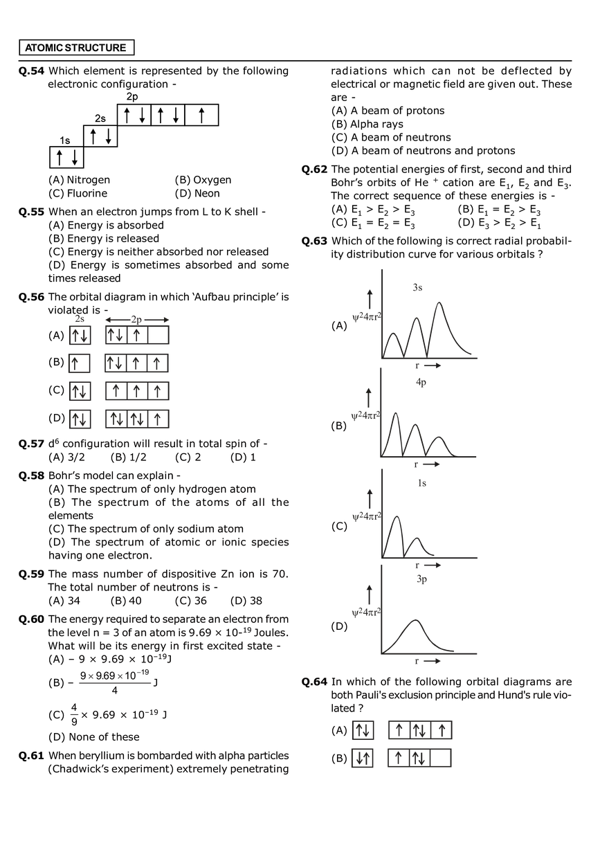 Atomic Structure Level 2 - Page 4