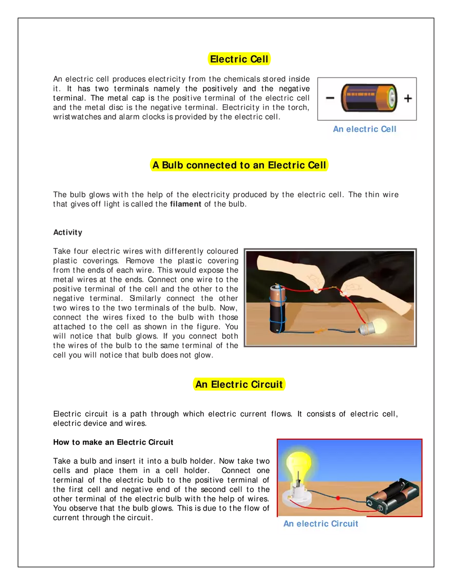 Electric Cell - Page 1