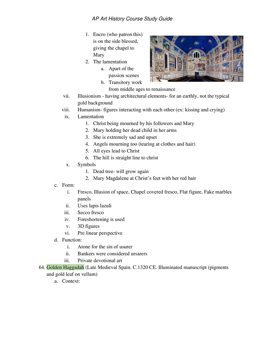 AP Art History Unit 3 Early Europe & Colonial Americas - Page 7