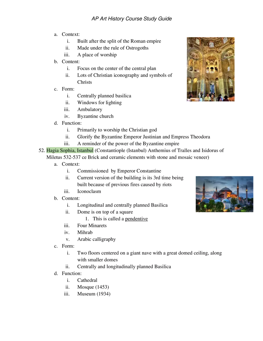 AP Art History Unit 3 Early Europe & Colonial Americas - Page 13