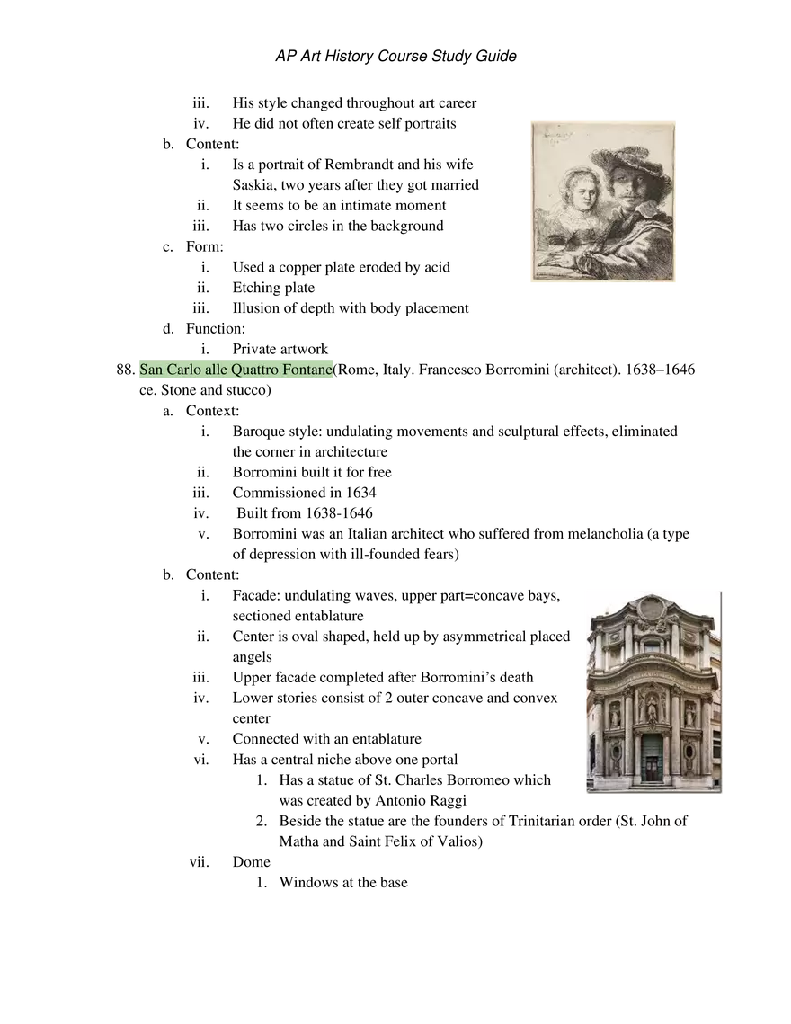 AP Art History Unit 3 Early Europe & Colonial Americas - Page 29