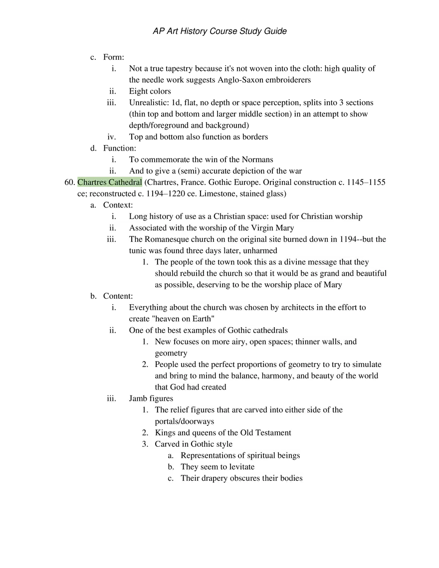 AP Art History Unit 3 Early Europe & Colonial Americas - Page 3