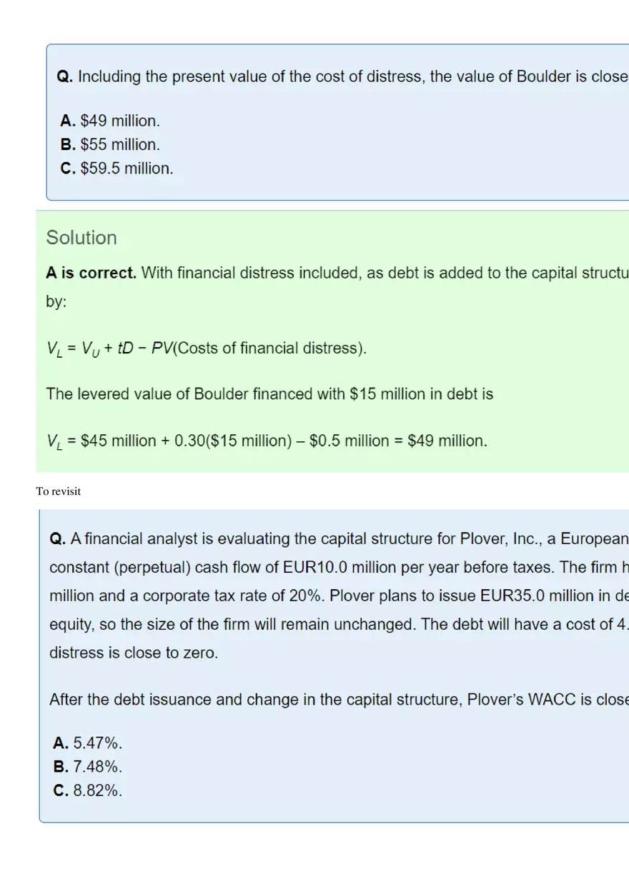 CFA Level 1 Corporate Issuers - Page 34