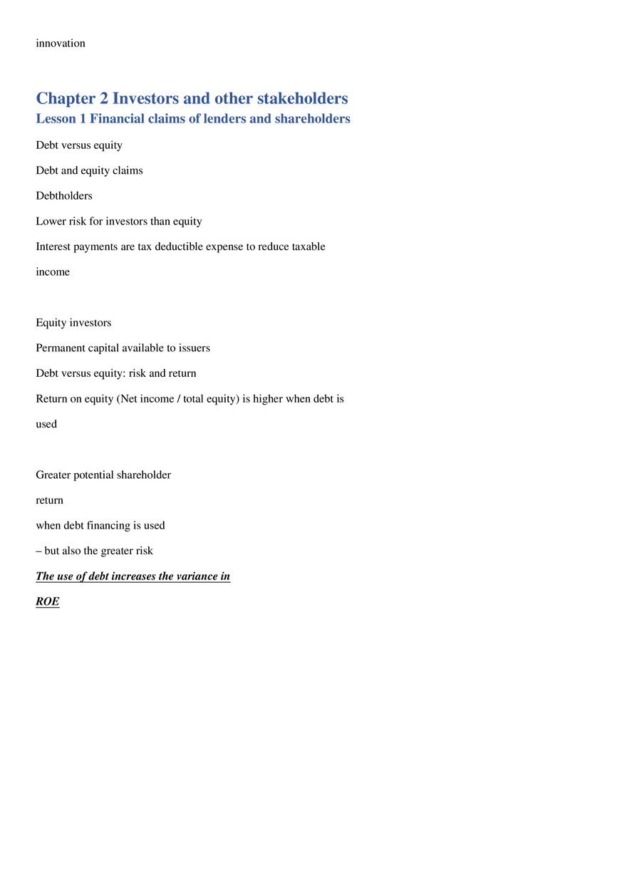 CFA Level 1 Corporate Issuers - Page 43