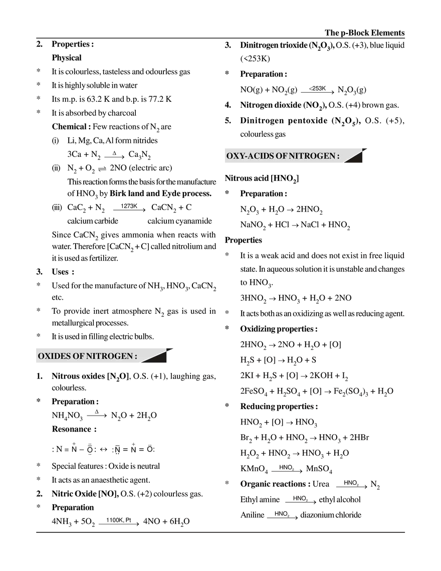 Nitrogen Family - Page 3