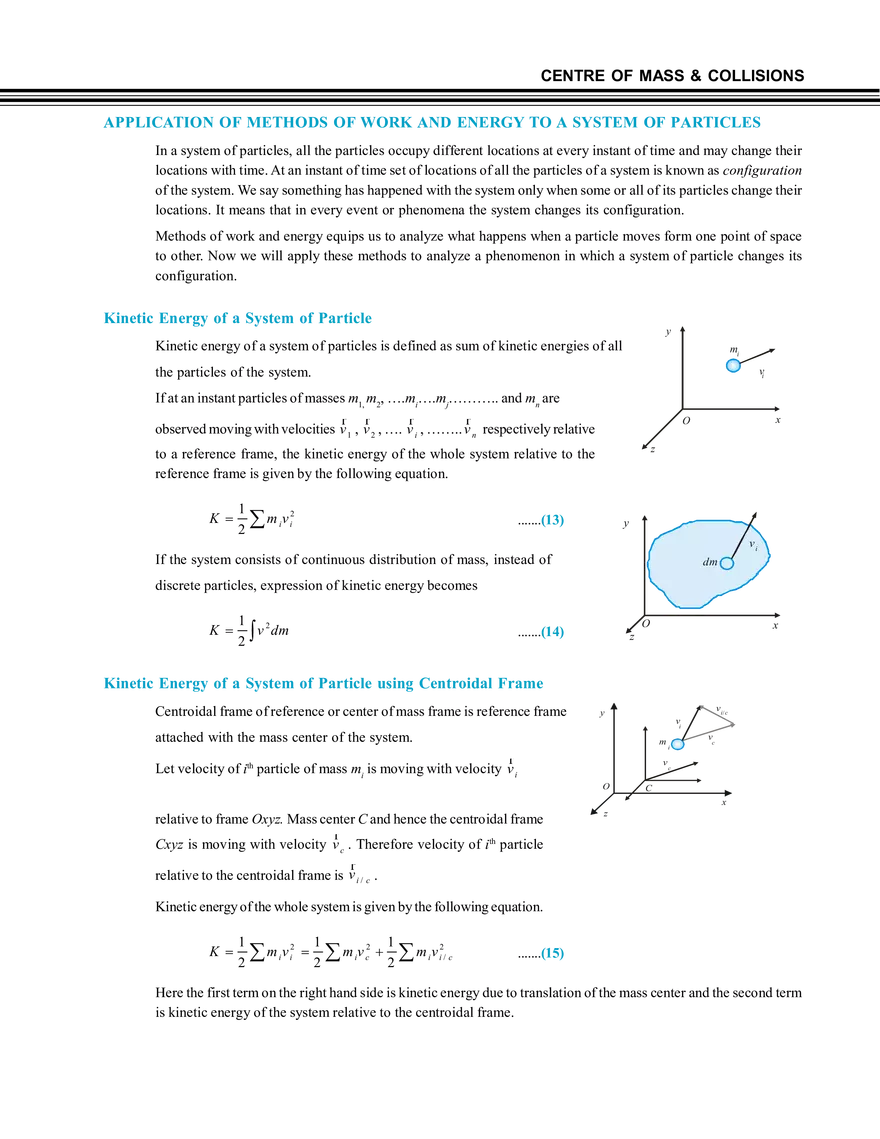 Centre of Mass & Collisions System of Practicles - Page 10