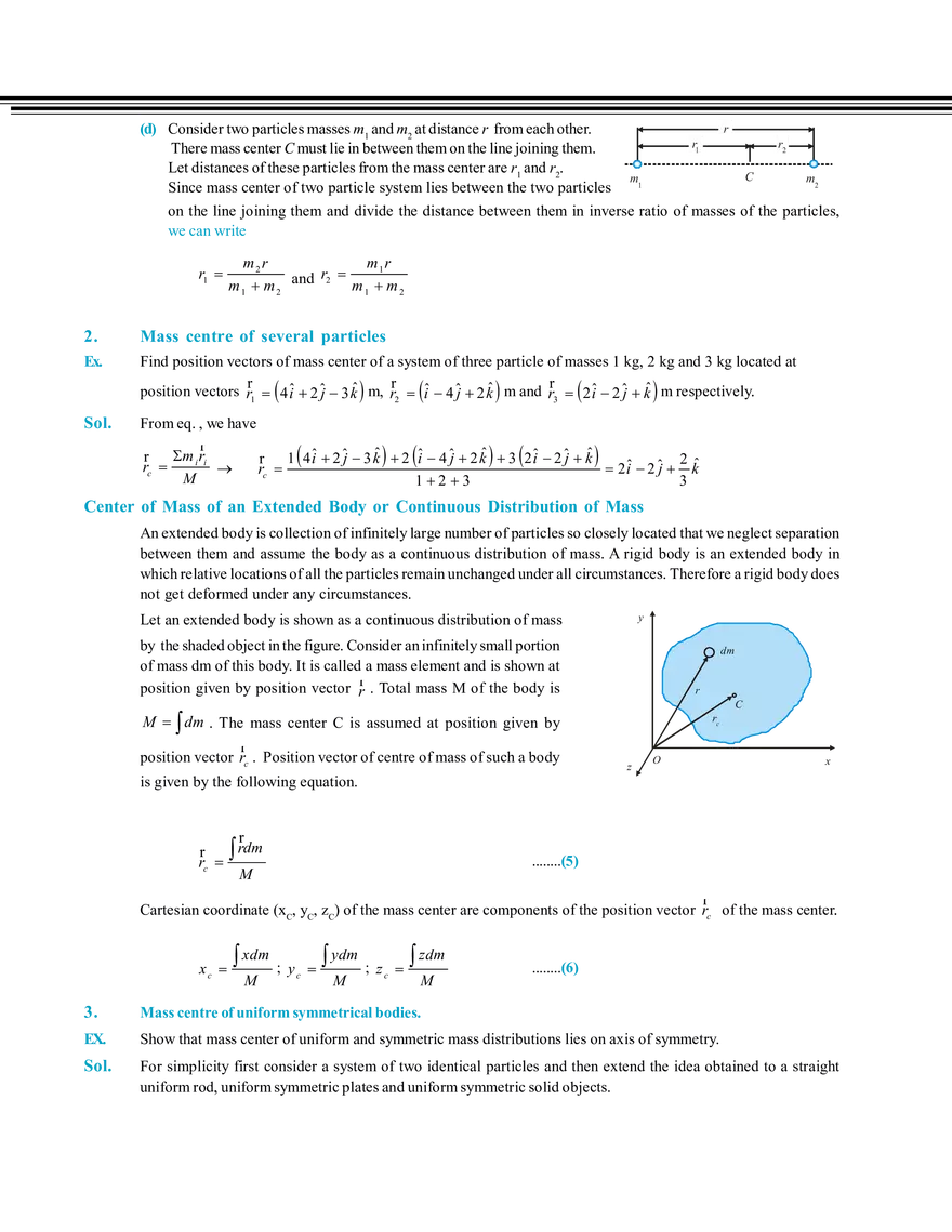 Centre of Mass & Collisions System of Practicles - Page 15