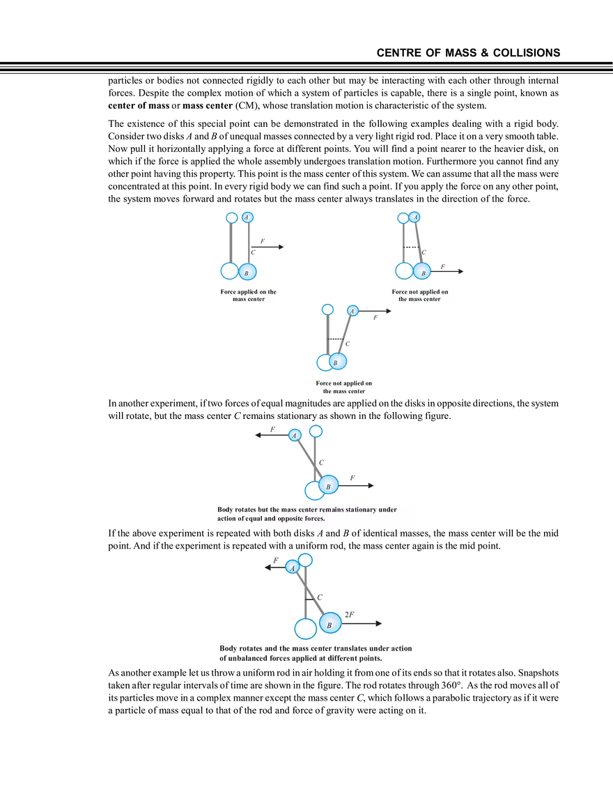 Centre of Mass & Collisions System of Practicles - Page 2