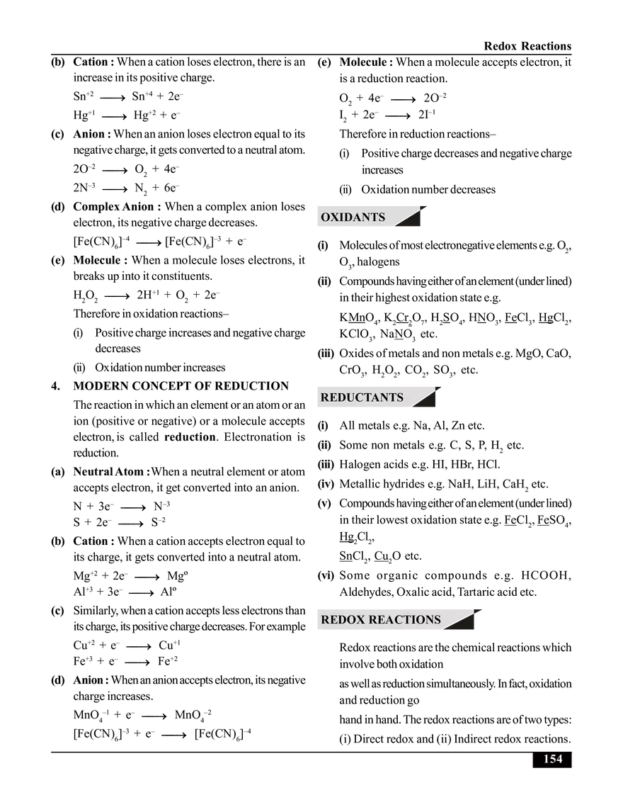 Redox Reactions - Page 2