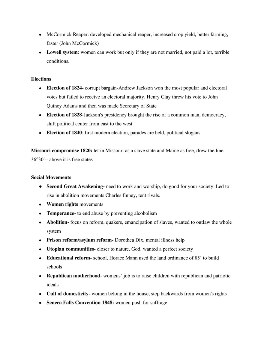 AP US History Period 4 - Page 4