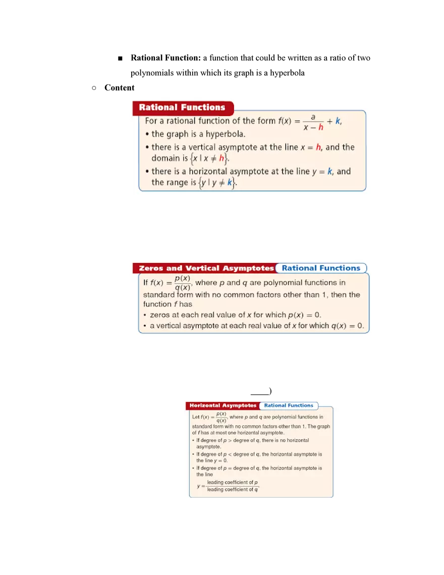 General Algebra (Summary of Algebra 1 & 2) Study Guide - Page 27
