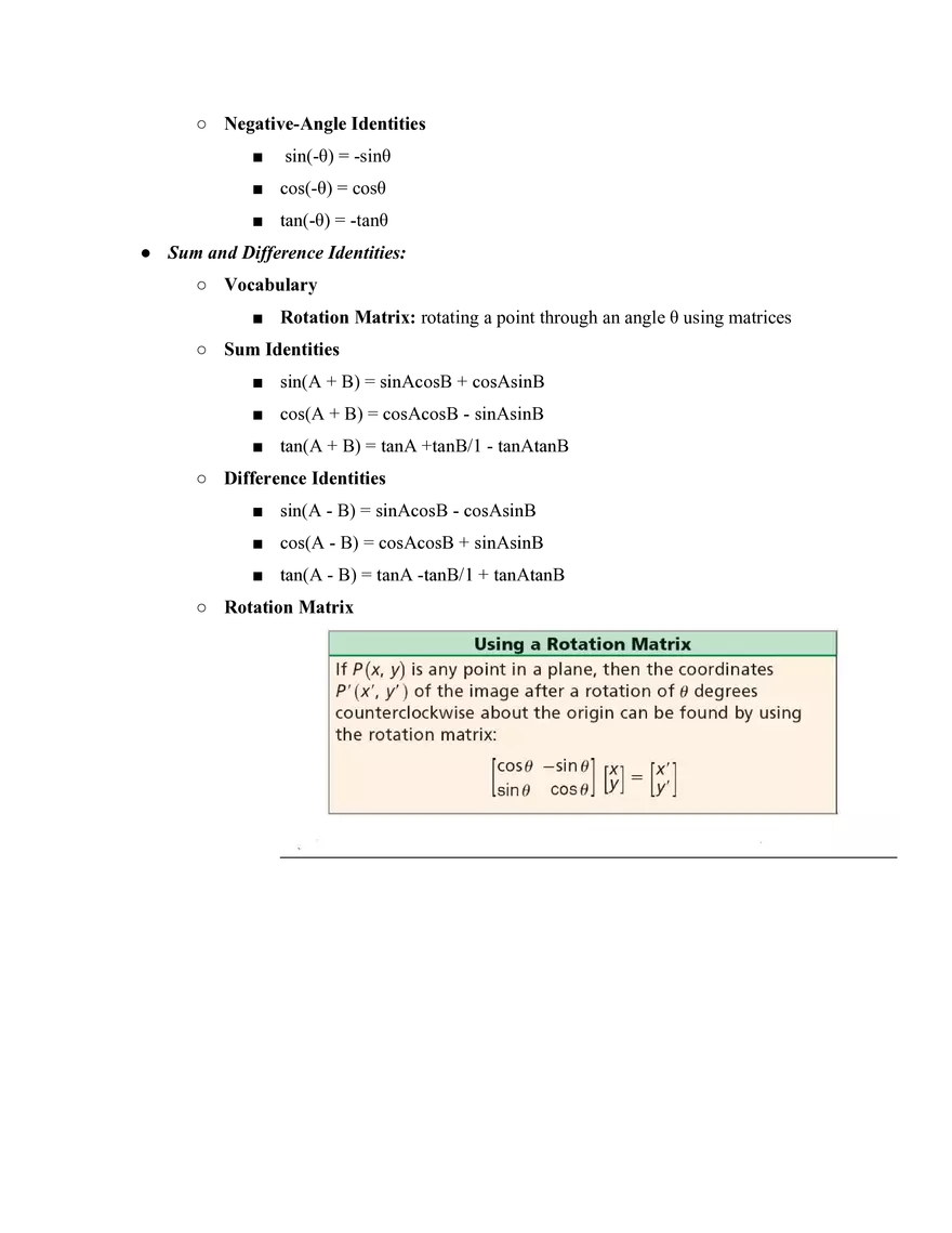 General Algebra (Summary of Algebra 1 & 2) Study Guide - Page 37