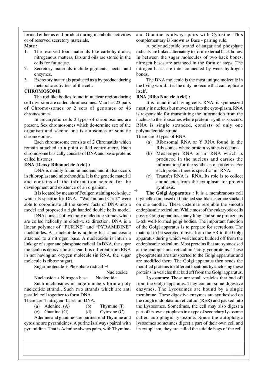 4. Cell Biology - Page 3