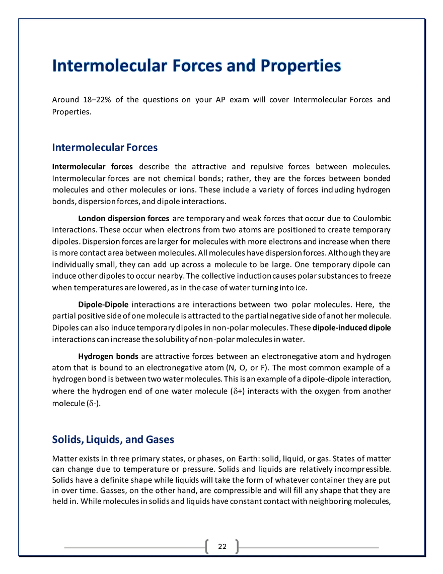 AP Chemistry: Study Guide - Page 16