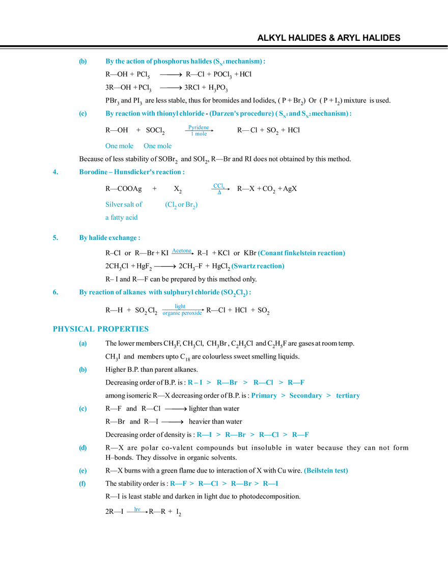 Alkyl Halides & Aryl Halides - Page 21
