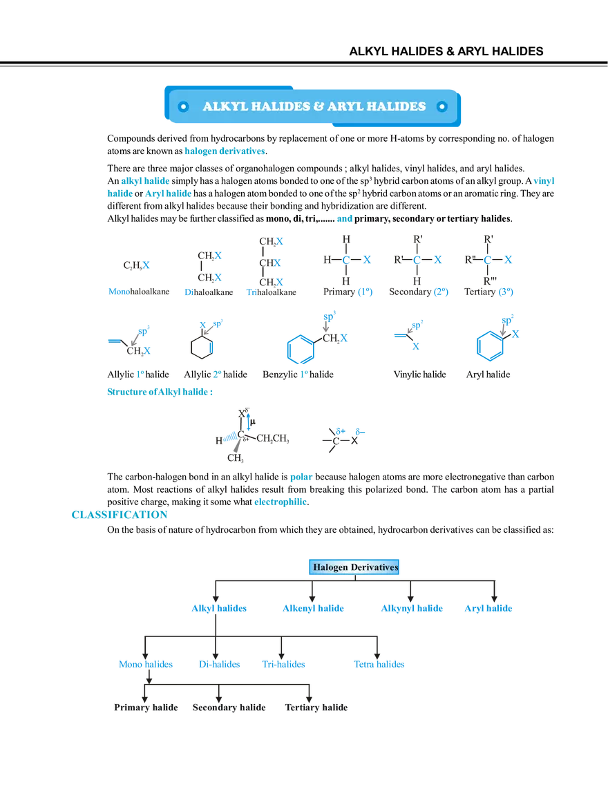 Alkyl Halides & Aryl Halides - Page 1