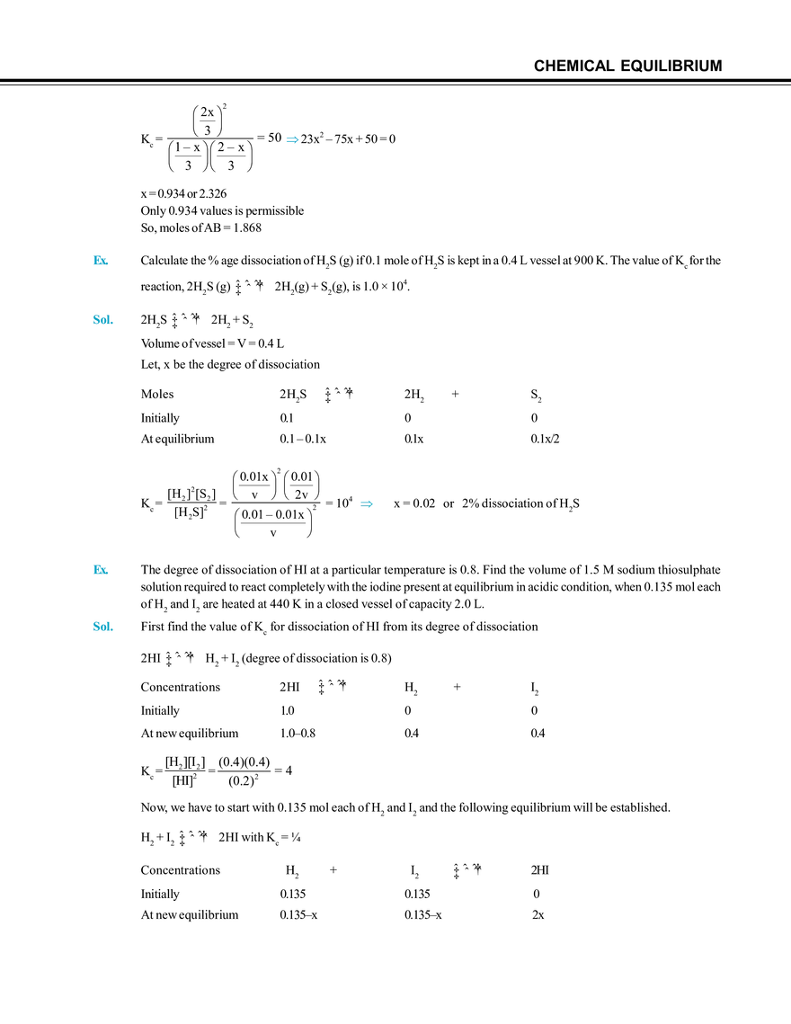 Chemical Equilibrium - Page 22