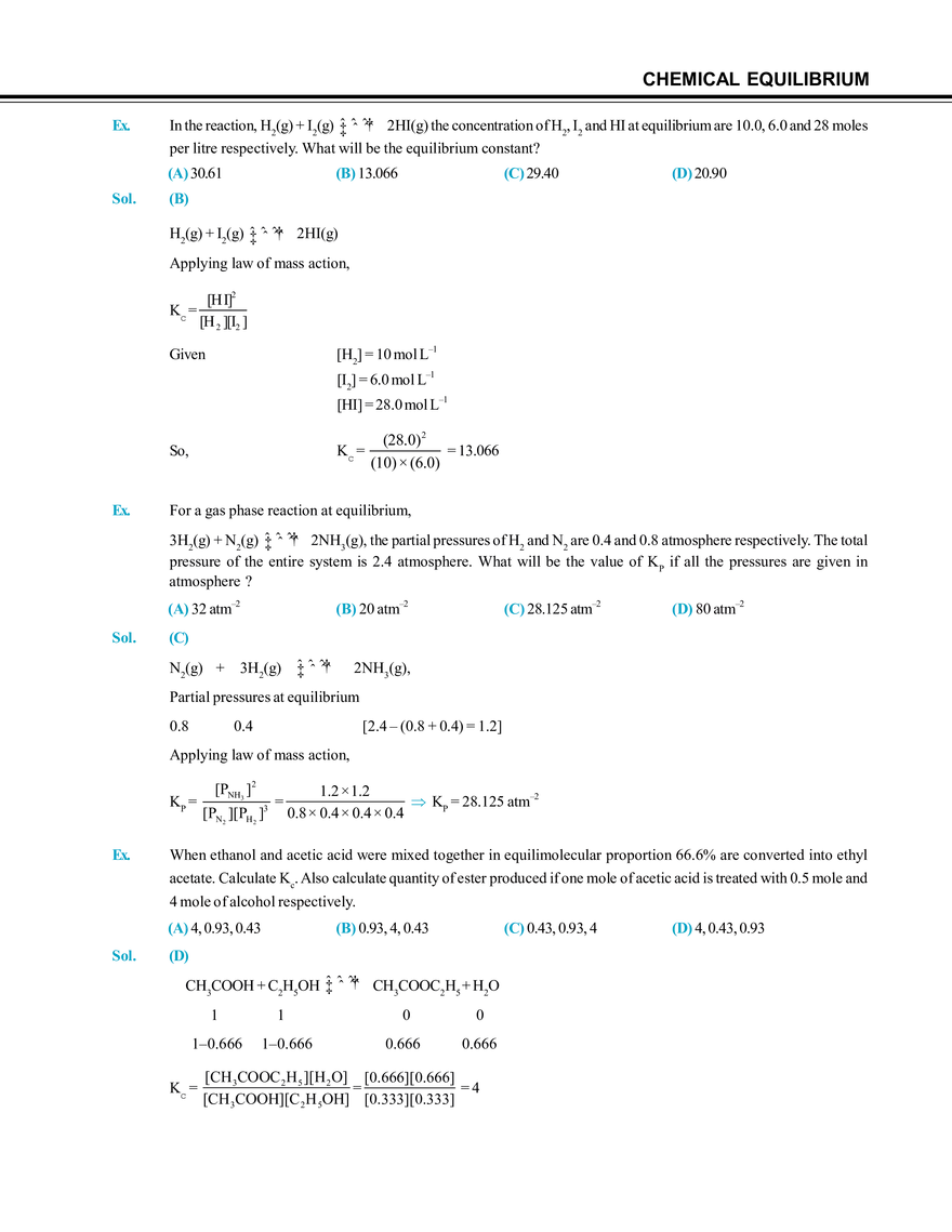 Chemical Equilibrium - Page 5