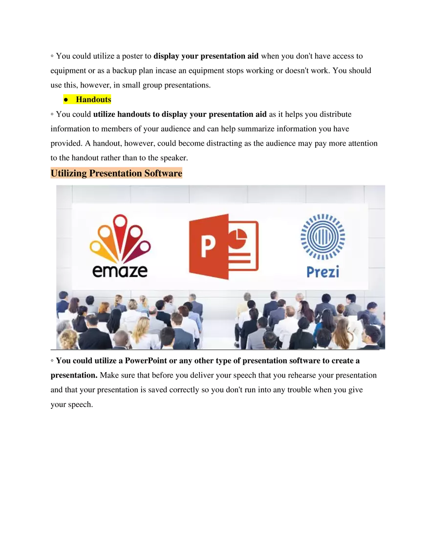 Fundamentals of Speech Study Guide - Page 7