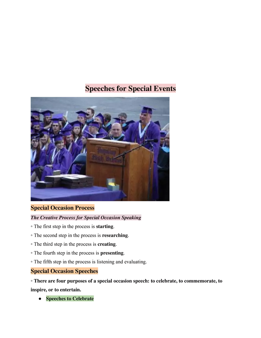 Fundamentals of Speech Study Guide - Page 17