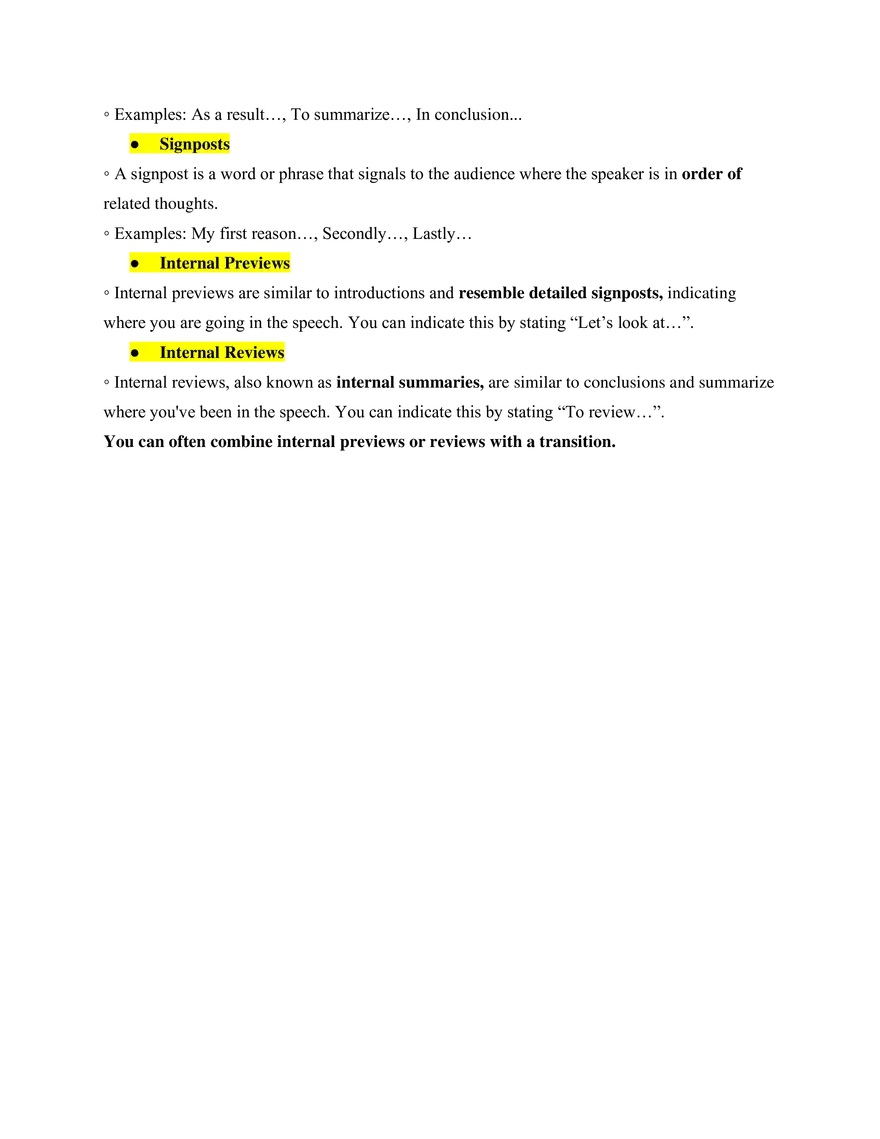 Fundamentals of Speech Study Guide - Page 26