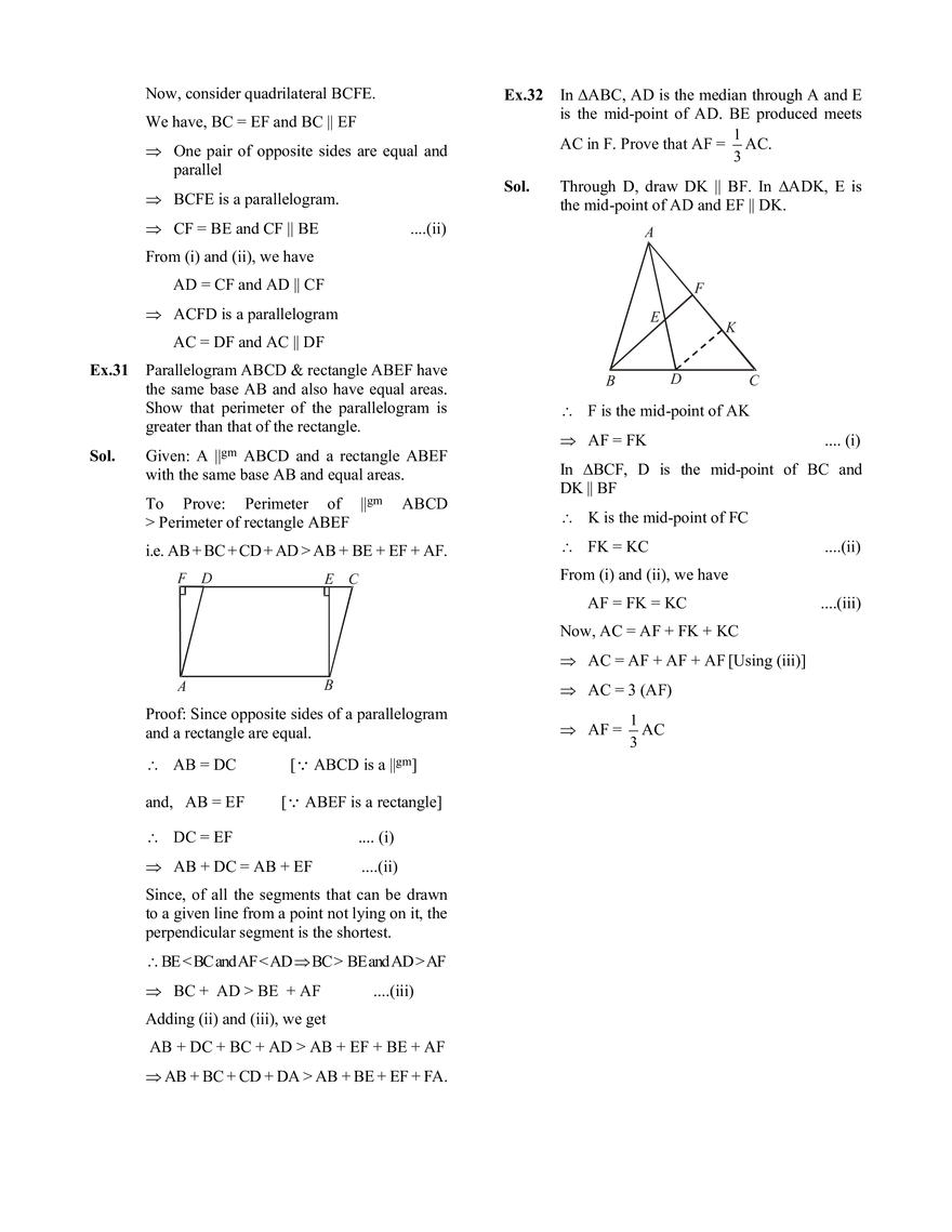 Area of Parallelogram and Triangles - Page 6